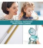 6PC STAINLESS STEEL STRAW WITH STRAW BRUSH DESIGN 2 - Image 4