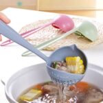 2in1 Kitchen Serving Spoon and Drainer/Colander Kitchenware Cooking Tool Multifunctional Gadget Spoons