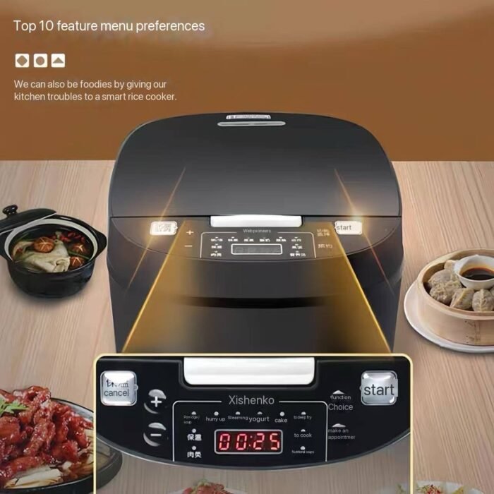 5LTR SILVER CREST MULTIFUNCTIONAL ELECTRIC RICE COOKER(3D SOLID HEATING) - Image 2
