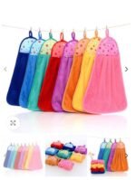 10PC BIG SIZE WATER ABSORBENT WALL HANGING KITCHEN TOWEL/NAPKIN