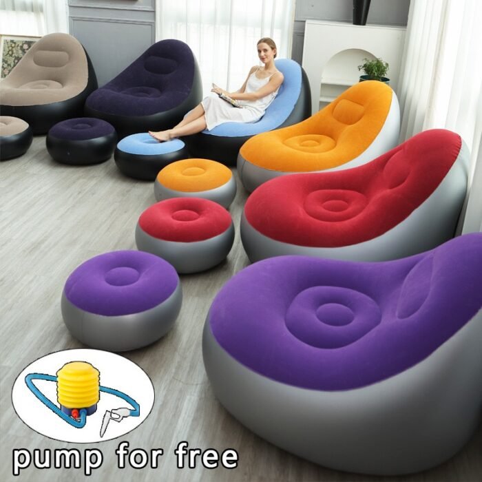 (ON SALES) INDOOR AND OUTDOOR INFLATABLE SOFA/COUCH WITH MANUAL PUMP - Image 3