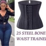 ORIGINAL QUALITY BREATHABLE LATEX HOUR GLASS SHAPE 25 STEEL BONE

The work of 25 steel bone is not only to control and burn tummy fat but also help you Shape your waist line giving you that hour glass shape and perfect figure