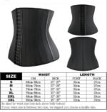 ORIGINAL QUALITY BREATHABLE LATEX HOUR GLASS SHAPE 25 STEEL BONE

The work of 25 steel bone is not only to control and burn tummy fat but also help you Shape your waist line giving you that hour glass shape and perfect figure - Image 2