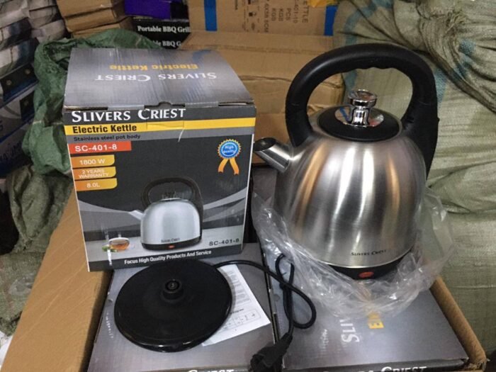 8LTR FAMILY SIZE SLIVERS CRIEST ELECTRIC KETTLE••1800WATT - Image 2