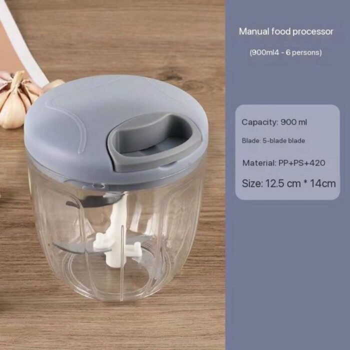 GERMAN QUALITY BIG SIZE 5 BLADE STRONG SPEEDY CHOPPER
Use in chopping pepper,Okro,Vegetables,Mince meat and lot more,It’s a multipurpose chopper - Image 2