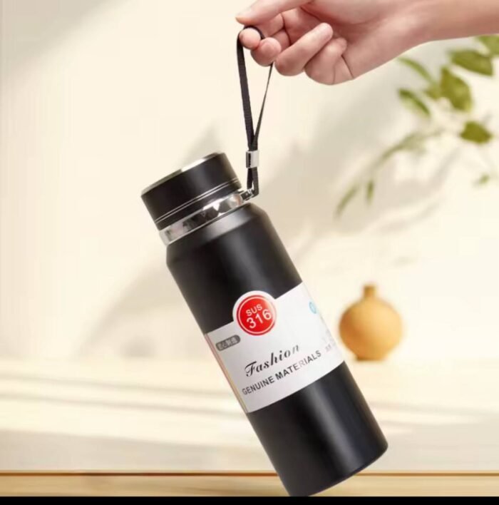 1000ML SUS 316 STAINLESS STEEL FLASK(hot and cold) - Image 2
