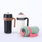 (ON SALES) 680ML BIG SIZE TEMPERATURE DISPLAY SMART COFFEE STAINLESS STEEL THERMOS MUG/VACUUM FLASK(For hot or Cold) - Image 2