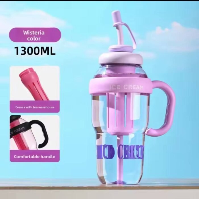 1300ML ICE CREAM WATER BOTTLE(Random selection) - Image 7