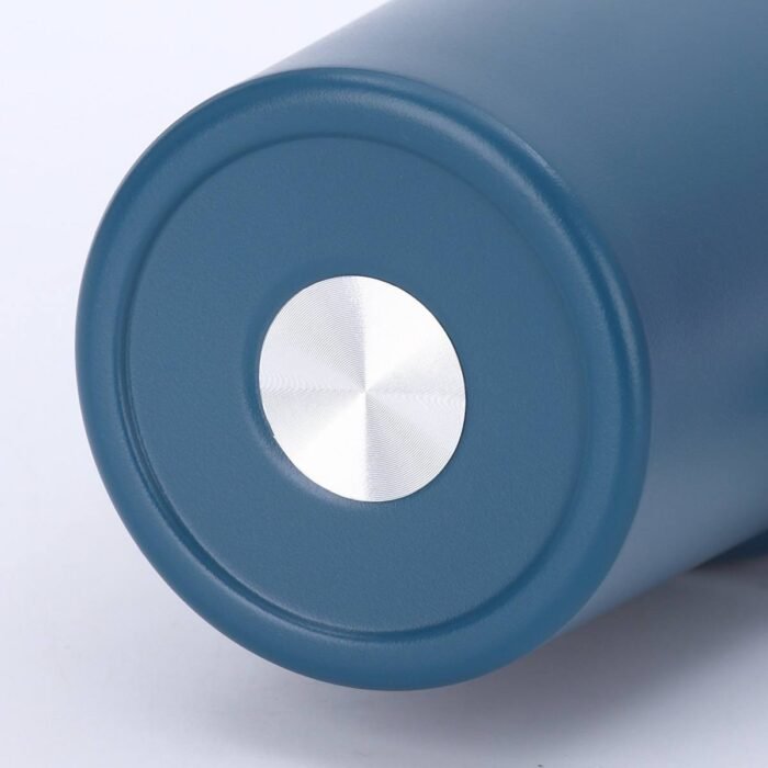 FANCY STAINLESS STEEL TUMBLER CUP WITH HANDLE AND POP UP and FOLDABLE STRAW(Stainless inner,can keep cold or hot and a pop up straw) - Image 9