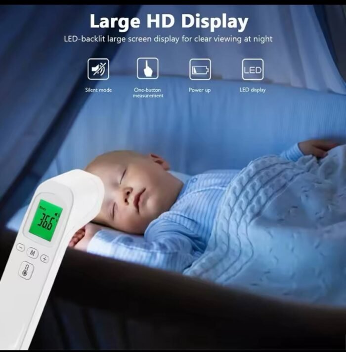 PHICON DIGITAL INFRARED FEVER NON CONTACT THERMOMETER FOR ADULT AND KIDS - Image 4