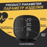 (ON SALES) ORIGINAL QUALITY AND ACCURATE RECHARGEABLE WRIST BLOOD PRESSURE MONITOR WITH VOICE(SPHYGMOMANOMETER) - Image 2