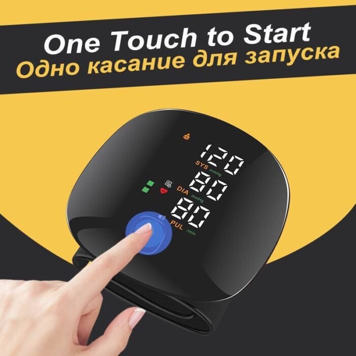 (ON SALES) ORIGINAL QUALITY AND ACCURATE RECHARGEABLE WRIST BLOOD PRESSURE MONITOR WITH VOICE(SPHYGMOMANOMETER) - Image 3