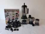 8IN1 MODEL 5082 8IN1 BARDEFU MULTIPURPOSE BLENDER 9525 COPPER MOTOR WITH DIFFERENT FUNCTION AND PROGRAM TIMER

(It stop on it’s own when it gets to the program time)