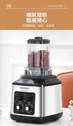 8IN1 MODEL 5082 8IN1 BARDEFU MULTIPURPOSE BLENDER 9525 COPPER MOTOR WITH DIFFERENT FUNCTION AND PROGRAM TIMER

(It stop on it’s own when it gets to the program time) - Image 4