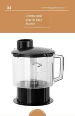 8IN1 MODEL 5082 8IN1 BARDEFU MULTIPURPOSE BLENDER 9525 COPPER MOTOR WITH DIFFERENT FUNCTION AND PROGRAM TIMER

(It stop on it’s own when it gets to the program time) - Image 3