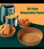 50PC AIR FRYER PARCHMENT PAPER IN CASE(Round and Square shape) - Image 5
