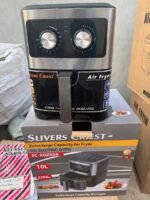 10LTR MANUAL SILVER CRIEST AIR FRYER - Image 2