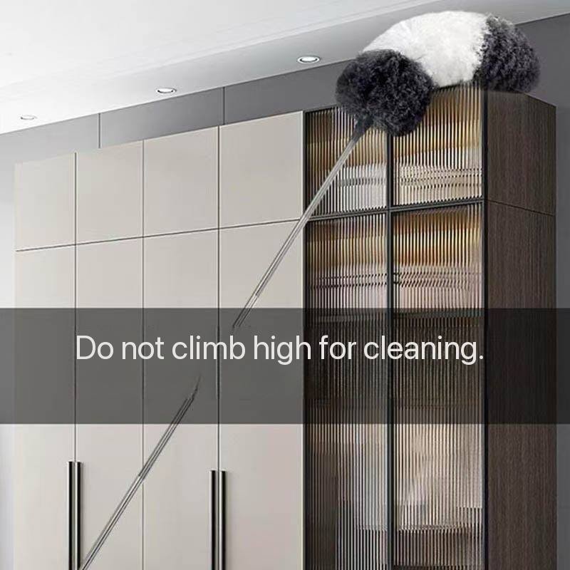 img_0602-2 QUALITY FULL MAGIC TELESCOPIC BENDABLE MICROFIBRE HAND EXTENDABLE CLEANING COBWEB DUSTER (IN CARTON) - Image 1