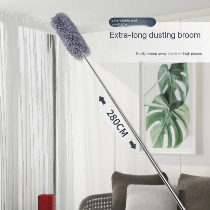 QUALITY FULL MAGIC TELESCOPIC BENDABLE MICROFIBRE HAND EXTENDABLE CLEANING COBWEB DUSTER (IN CARTON) - Image 2