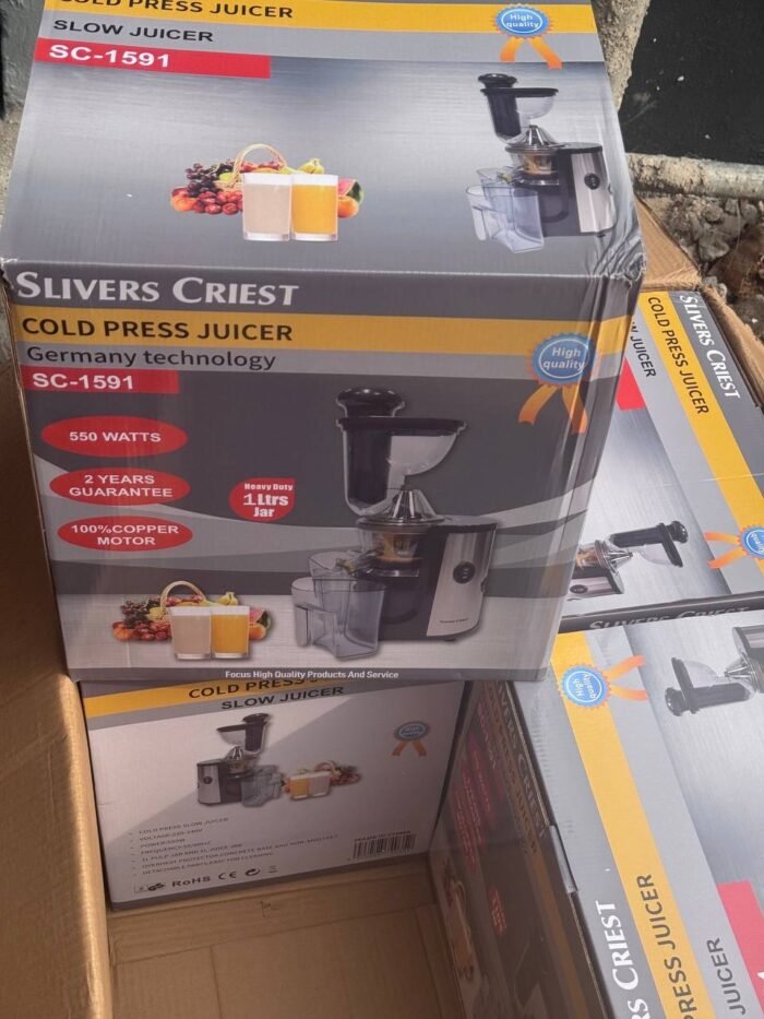 550WATT SLIVERS CRIEST 2800WATT SLOW JUICER - Image 2