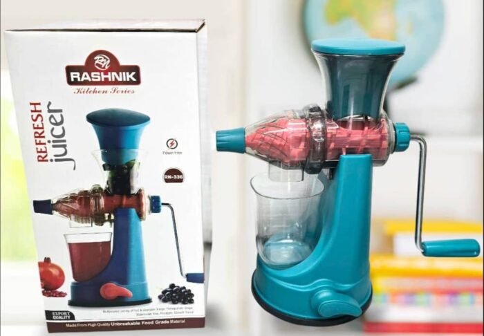 MULTIFUNCTIONAL MANUAL FRUIT JUICER/EXTRACTOR(For juicing your fruit,vegetables and ice cream) - Image 2