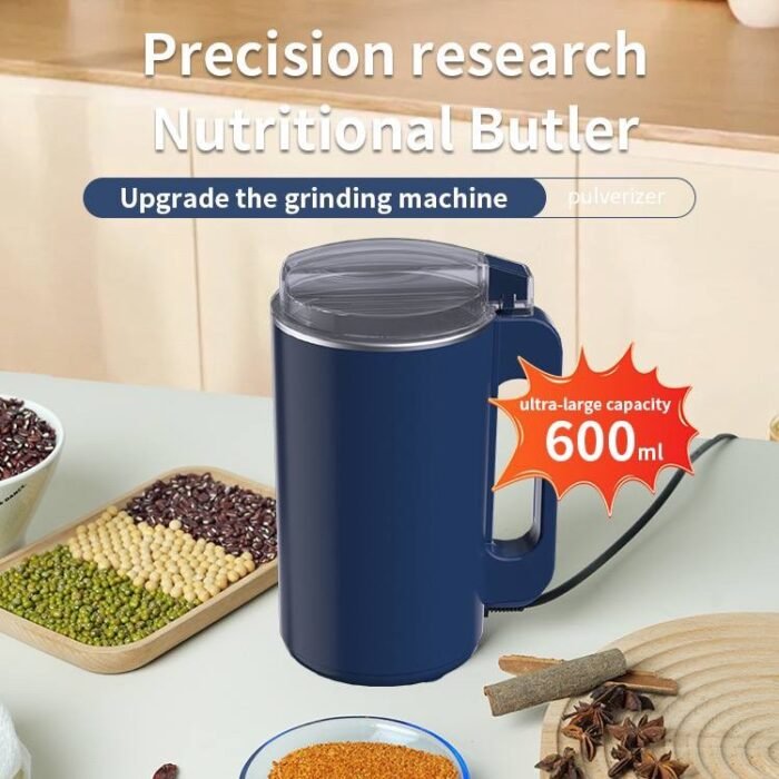 300WATT QUALITY STRONG BIG SIZE DRY STUFF ELECTRIC GRINDER WITH 8 BLADE - Image 5