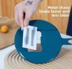 MANUAL VEGETABLE SHREDDER OR GRATER WITH BLADES AND SKIN PEELER - Image 2