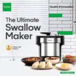 5LTR FULLY AUTOMATED SYINIX SWALLOW MAKER(COOKING AND POUNDING)Perfect for raw and powder ingredients••FULLY AUTOMATIC
