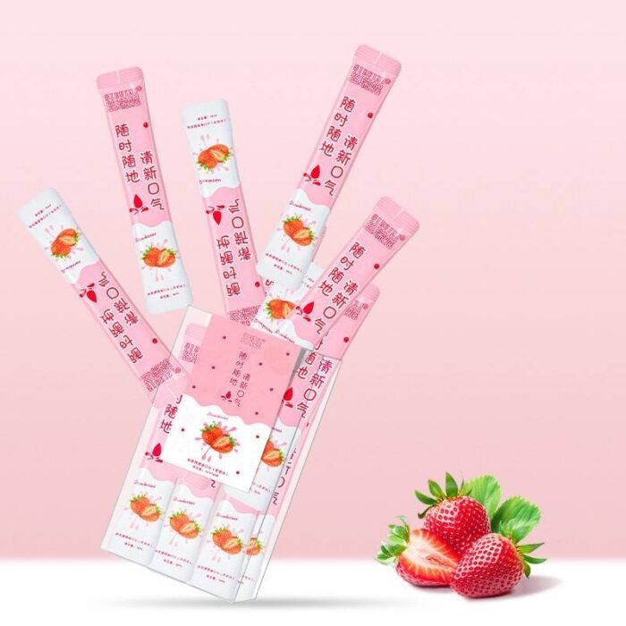 (ON SALES)•••(Minimum order is 5pc)

SACHET BREATH FRESHENER FRUITY MOUTH WASH (PERSISTENT ORAL CARE)No Flavour selection( randomly mixed all Flavour - Image 6
