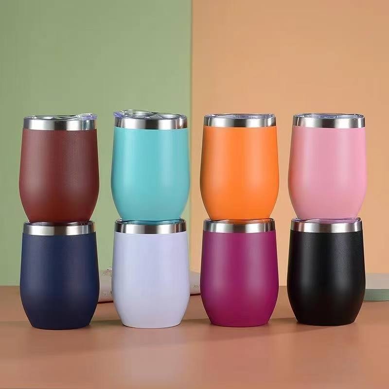 img_0758-2 12oz/350ML MINI STAINLESS STEEL WINE TUMBLER - Image 1