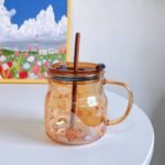 (ON SALES) GLASS STRAW CUP WITH CARTOON STICKER
Coffee,Smoothie,Milk shake cup
Comes in a box - Image 4