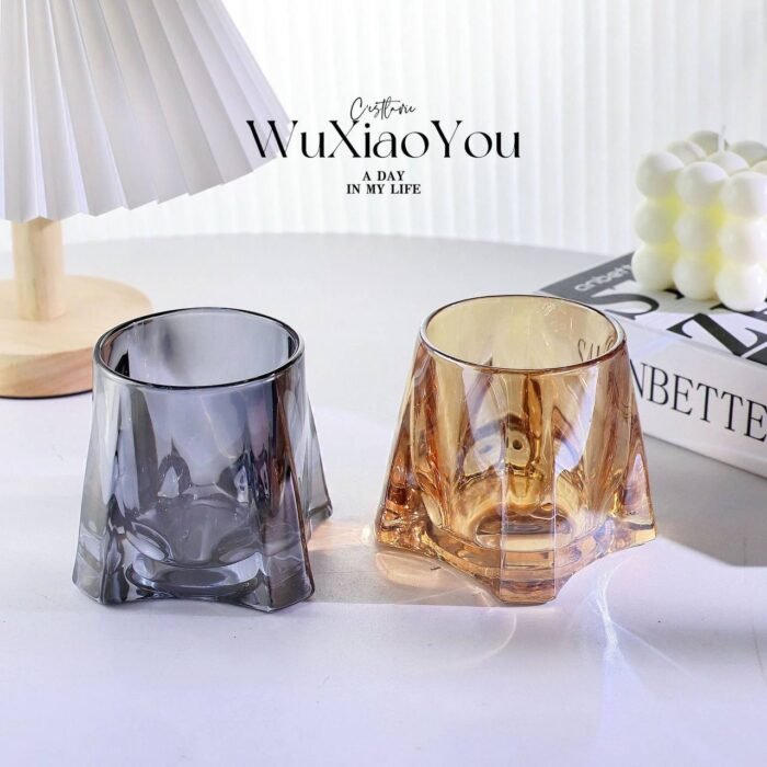 (ON SALES) CLASSY QUALITY WHISKEY,WINE,SMOOTHIE,COFFEE GLASS CUP Design 2

Color we’ve seen so far is Gold and Black for now - Image 2