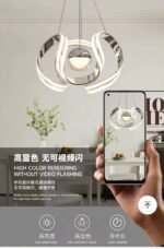 (ON SALES) MODERN MINIMALIST LED PENDANT LUXURY CHANDELIER LIGHT Design 5
Perfect for Living room,Bedroom,Dinning space,Bar 

Display 3 LIGHT MODE