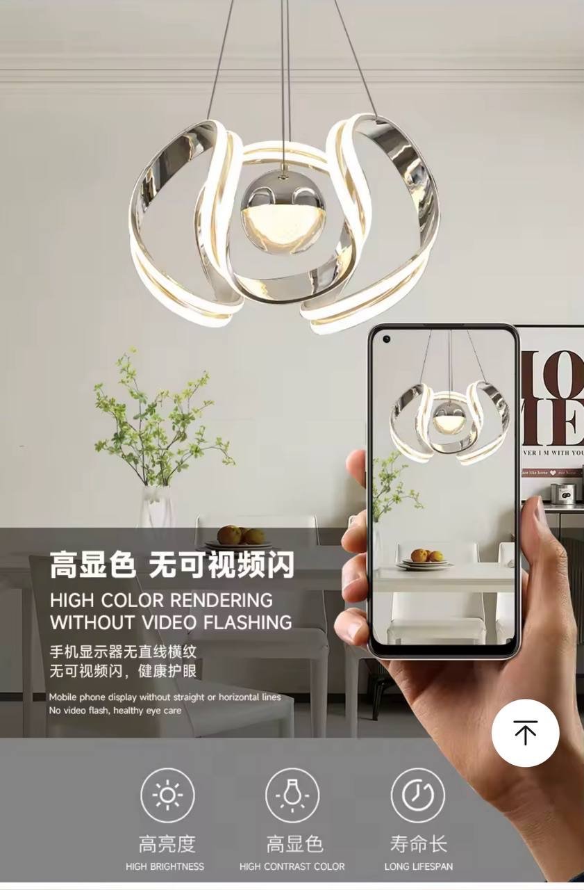 img_0866-2 (ON SALES) MODERN MINIMALIST LED PENDANT LUXURY CHANDELIER LIGHT Design 5
Perfect for Living room,Bedroom,Dinning space,Bar
Display 3 LIGHT MODE - Image 1