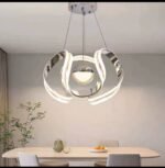 (ON SALES) MODERN MINIMALIST LED PENDANT LUXURY CHANDELIER LIGHT Design 5
Perfect for Living room,Bedroom,Dinning space,Bar 

Display 3 LIGHT MODE - Image 5