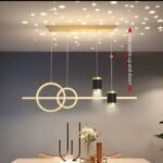 (ON SALES) NORDIC PENDANT LUXURY CREATIVE MINIMALIST DINNING,BAR,KITCHEN CHANDELIER Design 1 

Display 3 LIGHT MODE