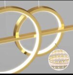 (ON SALES) NORDIC PENDANT LUXURY CREATIVE MINIMALIST DINNING,BAR,KITCHEN CHANDELIER Design 1 

Display 3 LIGHT MODE - Image 3