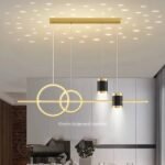 (ON SALES) NORDIC PENDANT LUXURY CREATIVE MINIMALIST DINNING,BAR,KITCHEN CHANDELIER Design 1 

Display 3 LIGHT MODE - Image 5