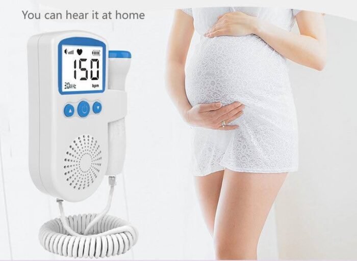 FETAL DOPPLER MACHINE(you can use from 9weeks)Allow you listen to your baby heartbeats - Image 2