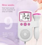 FETAL DOPPLER MACHINE(you can use from 9weeks)Allow you listen to your baby heartbeats - Image 4