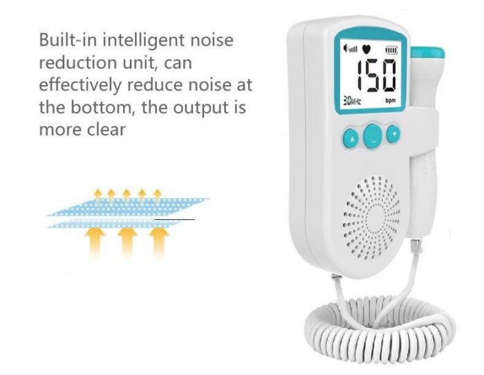 FETAL DOPPLER MACHINE(you can use from 9weeks)Allow you listen to your baby heartbeats - Image 6