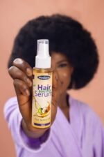 MEDIANA HAIR BOOSTER SERUM FAST ACTION OIL(Small but mighty,Use and testify 
Mediana Hair Booster Serum is another very good hair product that every lady who wants healthy hair must possess. Safe and effective treatment for dandruff, scalp itching, alopecia,full hair etc with high rate positive reviews almost immediately after usage