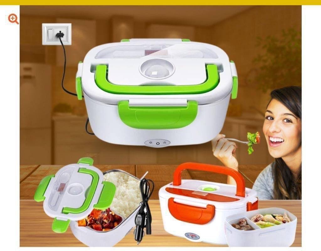 img_0999-2 ELECTRIC LUNCH BOX WITH PLASTIC INNER - Image 1
