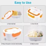 ELECTRIC LUNCH BOX WITH PLASTIC INNER - Image 3