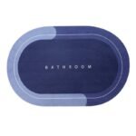WATER ABSORBENT FOOT MAT 60*40CM Cat and bathroom design only