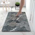 MARBLE DESIGN SILICON QUICK DRYING/WATER ABSORBENT FOOTMAT DESIGN 3 

SIZE 40*60CM - Image 2