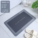 RECTANGULAR SHAPE SILICON QUICK DRYING/WATER ABSORBENT SHOWER FOOTMAT Design 1 

SIZE 40*60CM - Image 3