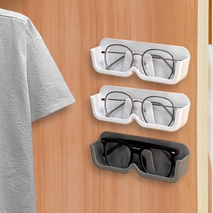 SELF ADHESIVE WALL MOUNT GLASS STORAGE BOX/HOLDER
Random color mixing pls - Image 5