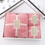 3IN1 FLUFFY WATER ABSORBENT TOWEL IN A FANCY BOX&BAG (Exactly  home textile brand)
💯 cotton•••VERY FULL AND FLUFFY - Image 5