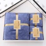 3IN1 FLUFFY WATER ABSORBENT TOWEL IN A FANCY BOX&BAG (Exactly  home textile brand)
💯 cotton•••VERY FULL AND FLUFFY - Image 4